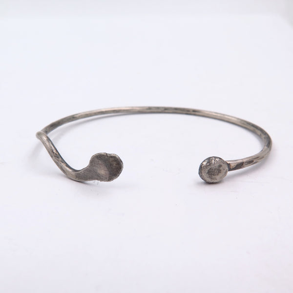 Fertility Bracelet in oxidised Silver (made to order)