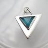 Good Vibes Charm in Silica Chrysocolla