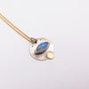 Disc Eye Necklace in Moonstone