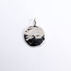 New Moon 21 Lucky Charm in Bronze/Silver - Alkisti Jewelry