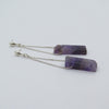 Amethyst Rock Earrings