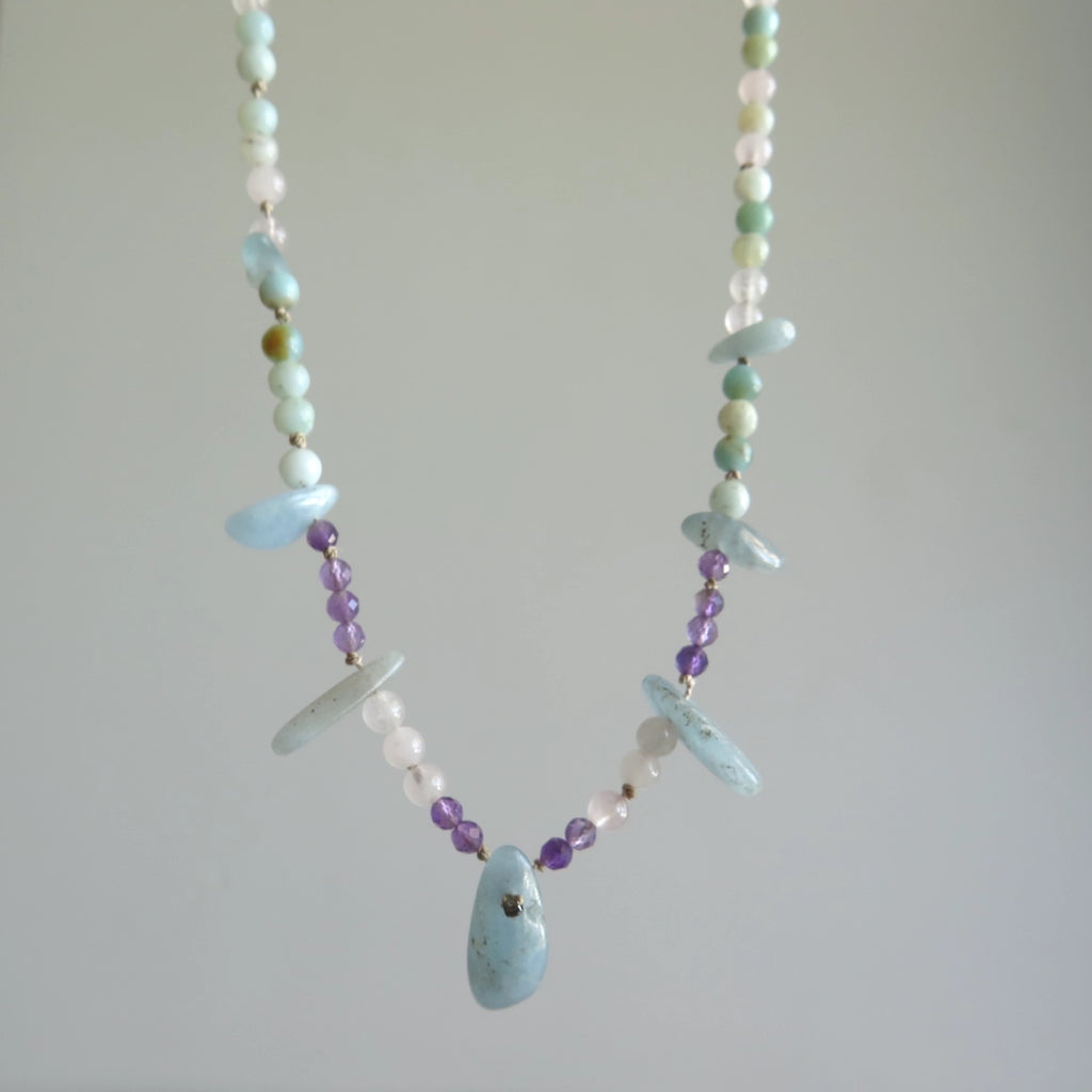 Pina Colada beaded necklace