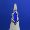 Queen Blue Ring with Lapis Lazuli dublet & Gold - Alkisti Jewelry