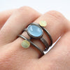 Gladiator Ring in Aquamarine (archive)