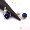 Moon Ear Jackets in Lapis Lazuli (made to order)