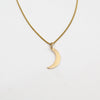 Crescent Moon 14K Gold charm