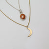 Crescent Moon 14K Gold charm