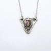 Voice Necklace in Silver & Tourmaline