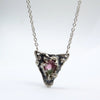 Whisper Necklace in Silver & Tourmaline