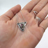 Voice Necklace in Silver & Tourmaline