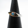 The Supreme Eye Signet in Silver, 14K Gold & Opal