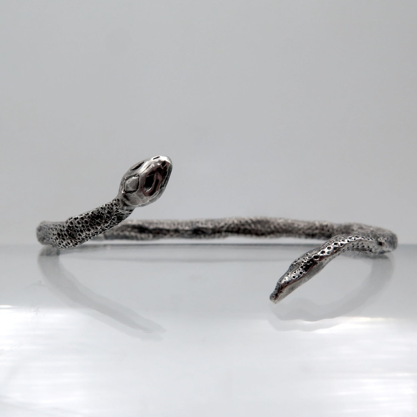 Reptile Silver Bracelet - Alkisti Jewelry