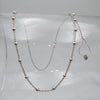 Symphony of Chains Silver Necklace - Alkisti Jewelry