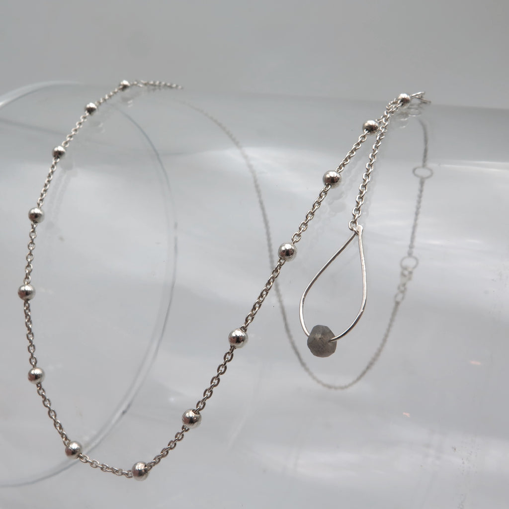Symphony of Chains Silver Necklace - Alkisti Jewelry