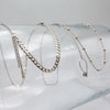 Symphony of Chains Silver Necklace - Alkisti Jewelry