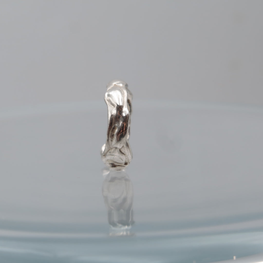 Funky Ear Cuffs in Silver - Alkisti Jewelry