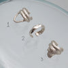 Funky Ear Cuffs in Silver - Alkisti Jewelry