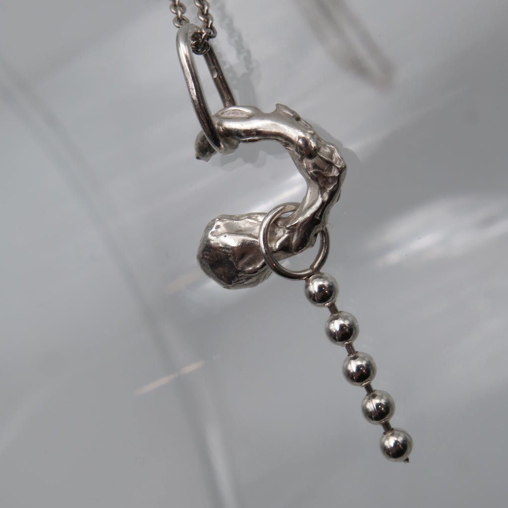 Sperms Sculptural Silver Charms - Alkisti Jewelry