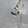 Sperms Sculptural Silver Charms - Alkisti Jewelry
