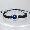 Space Eye Bracelet in Silver & Lapis Lazuli or Malachite - Alkisti Jewelry
