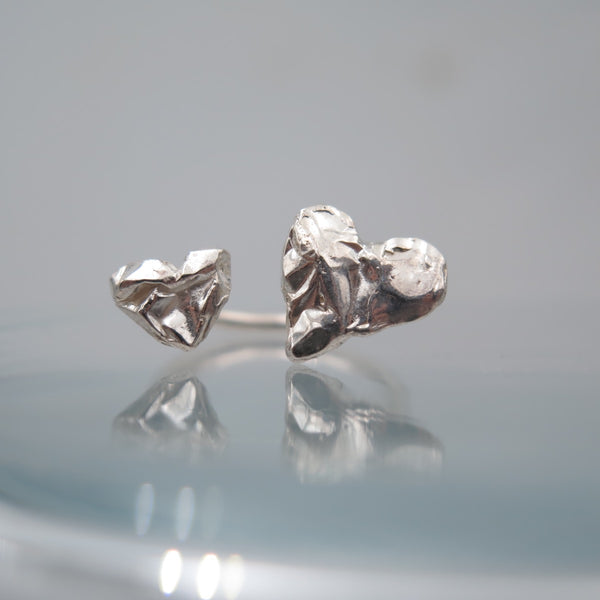 Lovers Silver Ring - Alkisti Jewelry