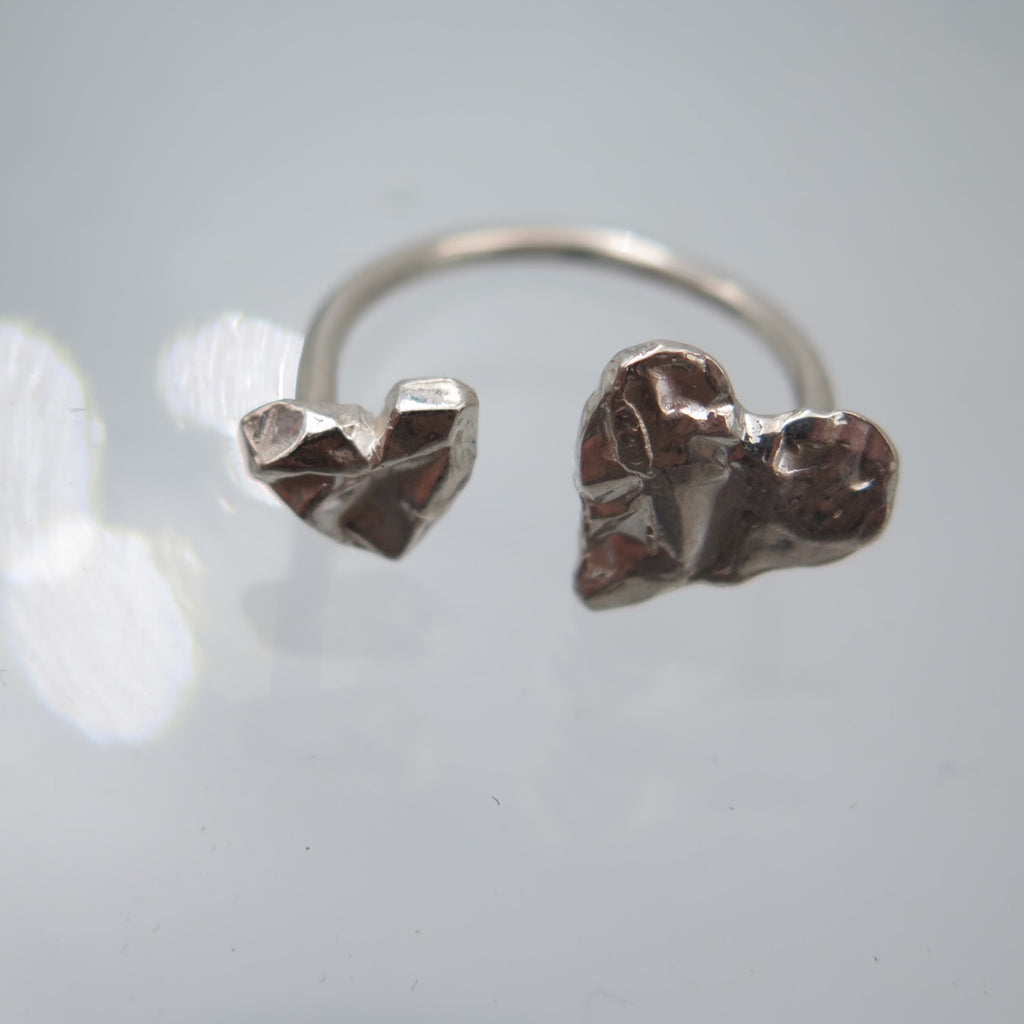 Lovers Silver Ring - Alkisti Jewelry