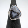 Alpine Siver Ring in Dendritic Agate - Alkisti Jewelry