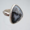 Alpine Siver Ring in Dendritic Agate - Alkisti Jewelry