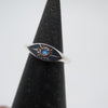 Sparkling Eye Silver Signet Ring - Alkisti Jewelry