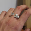 Lovers Silver Ring - Alkisti Jewelry