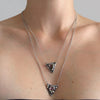 Voice Necklace in Silver & Tourmaline