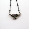 Sling Necklace in Silver & Tourmaline