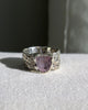 Healer's Man Ring in Silver & pink Tourmaline