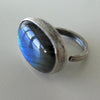 Mystical N2 Labradorite ring