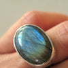 Mystical N2 Labradorite ring