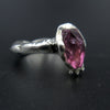 Eros Pink Tourmaline Ring in Silver N.53