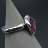 Eros Pink Tourmaline Ring in Silver N.53