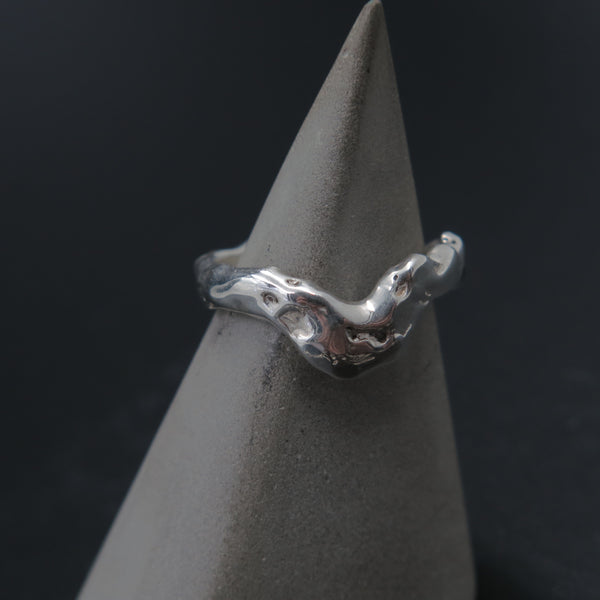 Salto Ring in Silver N.53