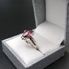 Eros Pink Tourmaline Ring in Silver N.53