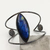 Cat's Eye Bracelet in Labradorite - Alkisti Jewelry