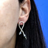Shooting Star Earrings - Alkisti Jewelry