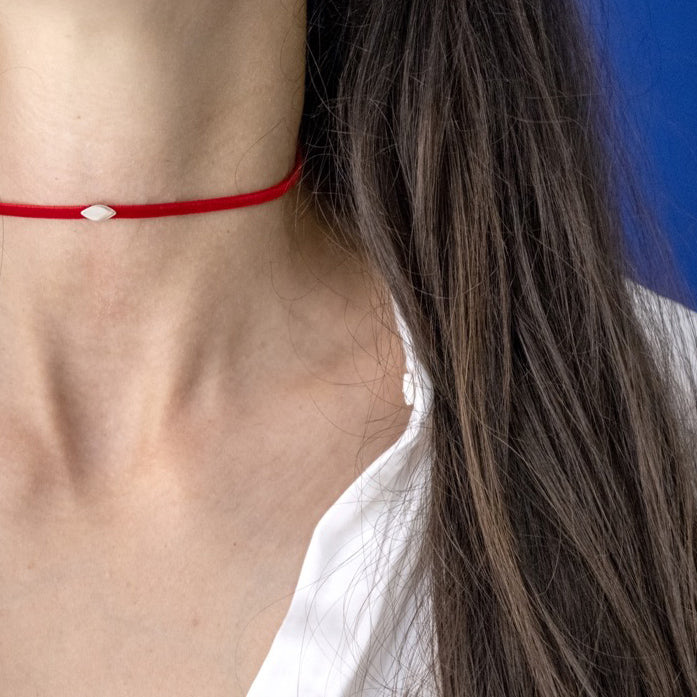 Evil Eye Choker / Bracelet - Alkisti Jewelry