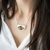 Open Eye in Smoky Quartz - Alkisti Jewelry