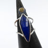 Blue Queen with Lapis Lazuli dublet - Alkisti Jewelry