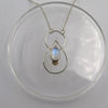 Angela Fine Pendant in Moonstone - Alkisti Jewelry