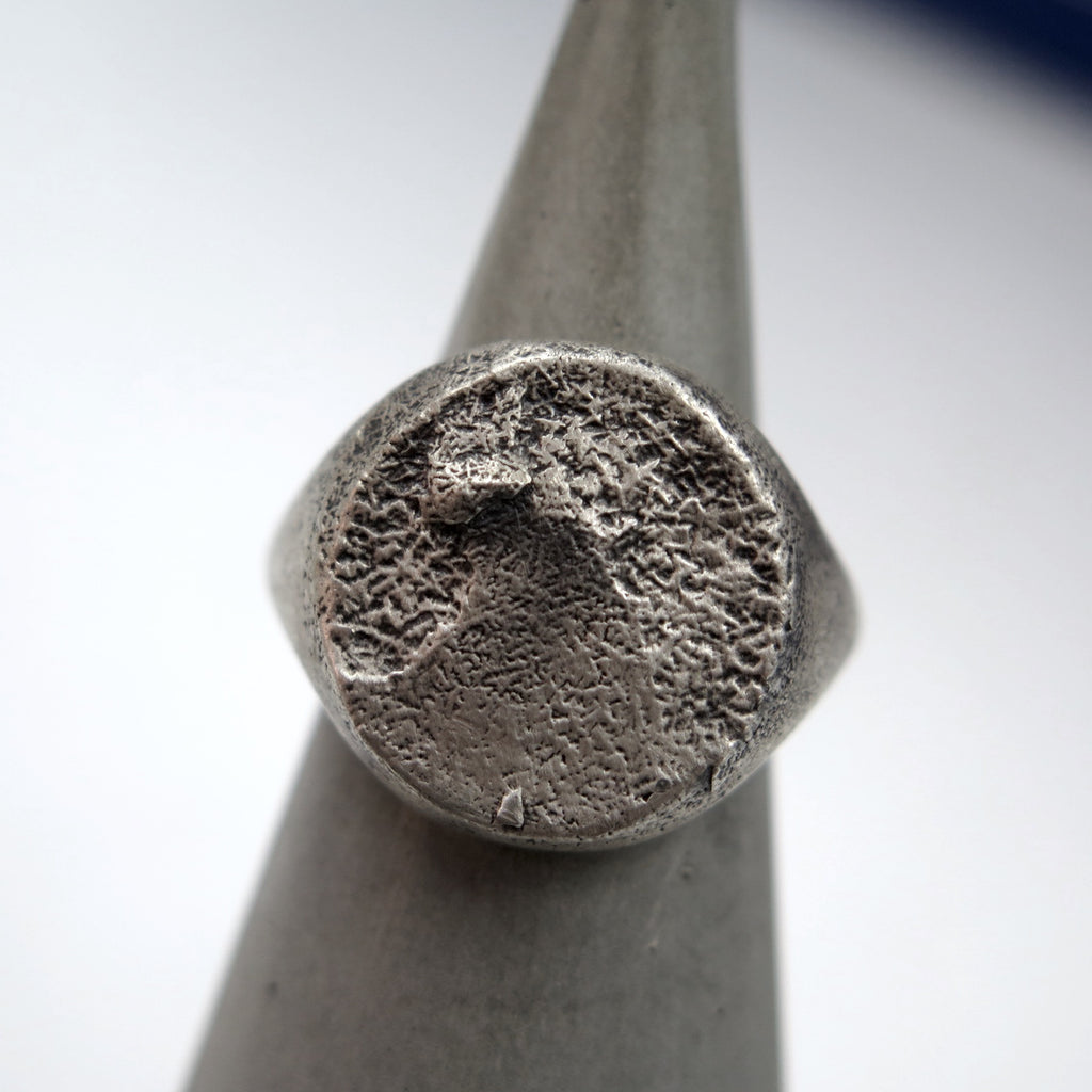 Cosmic Wave Ring in Silver - Alkisti Jewelry