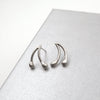 Cherry Earrings in Recycled Silver - Alkisti Jewelry