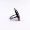 Butterfly no2 Ring in Silver, Bronze & Pyrite - Alkisti Jewelry