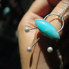 Soleye Necklace in Pearls & Amazonite - Alkisti Jewelry