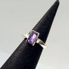 Poly Signet in Amethyst - Alkisti Jewelry